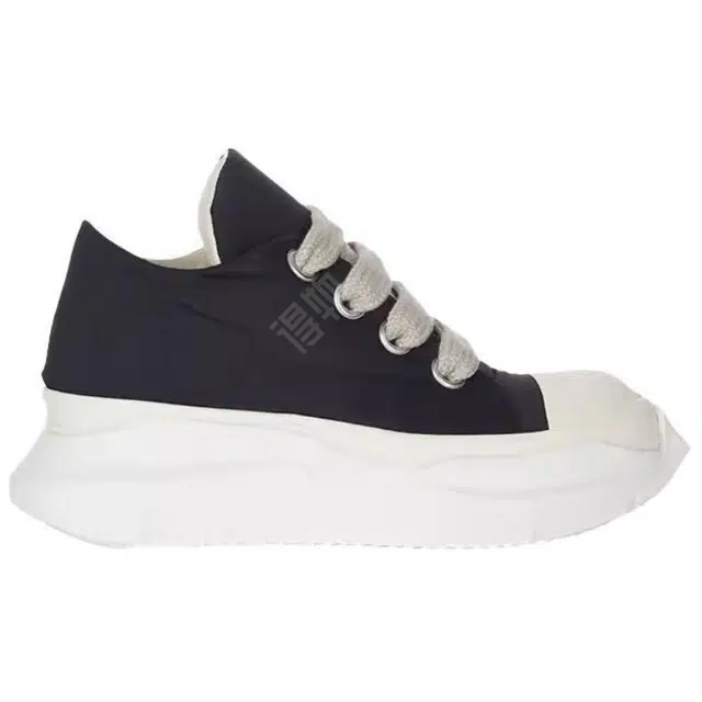 Rick Owens DRKSHDW Thick Sole Low Top Sneakers Black