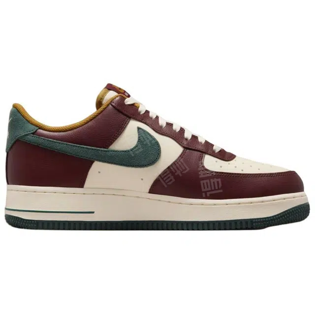 Nike Air Force 1 Low Dark Team RedVintage Green