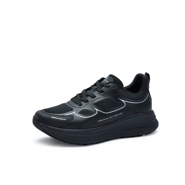 比音勒芬 织物 抗菌防臭轻户外防水透气运动 低帮 生活休闲鞋 男款