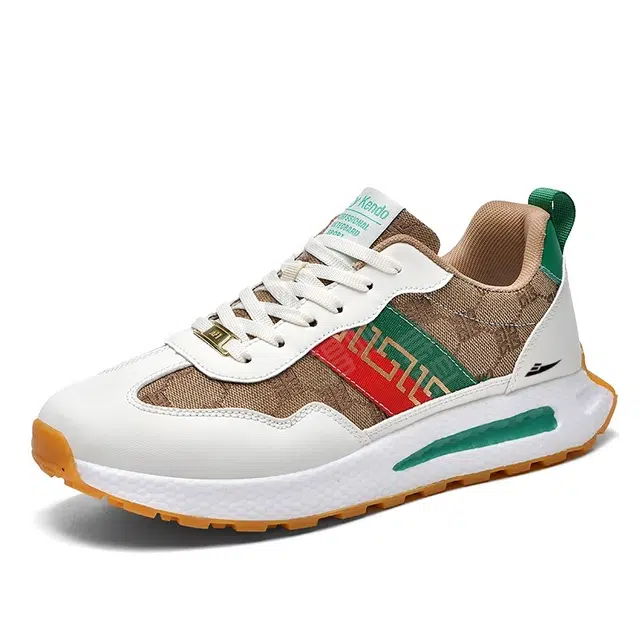 酷丁 超纤皮 经典复古潮流 防滑透气 低帮 生活休闲鞋 男女同款