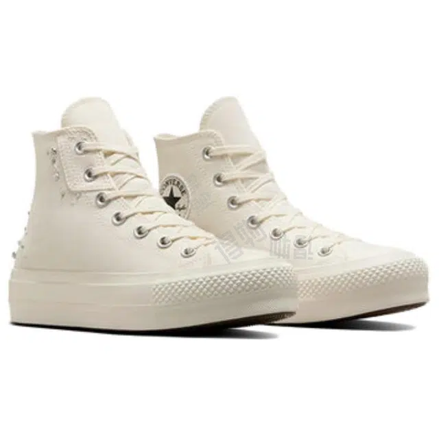 Converse Chuck Taylor All Star Lift Platform Pearls Studs