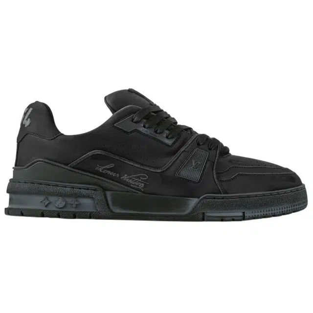 Louis Vuitton Trainer Low Top Black