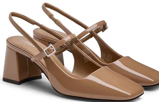 CHARLESKEITH ck PU 7.7cm CARAMEL