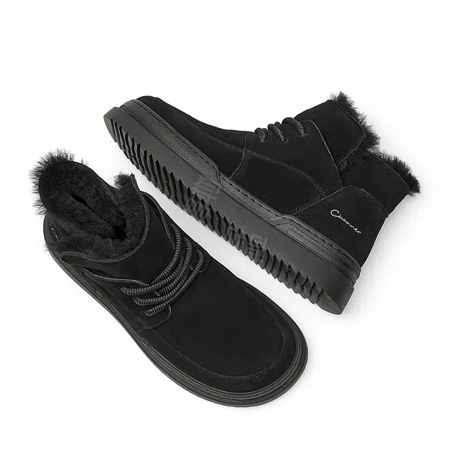 C°BANNER Classic Black Snow Boots