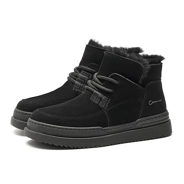 C°BANNER Classic Black Snow Boots