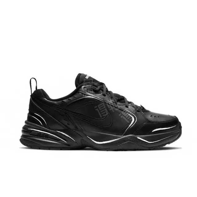 Nike Air Monarch 4 Silver Black