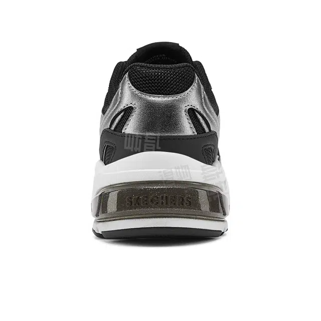 Skechers Street Black Silver