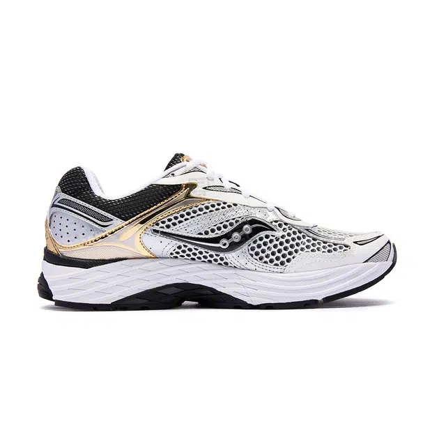 Saucony ProGrid Omni 9 White Silver Black