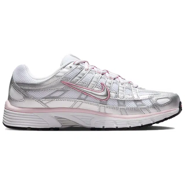 Nike P-6000 White Silver