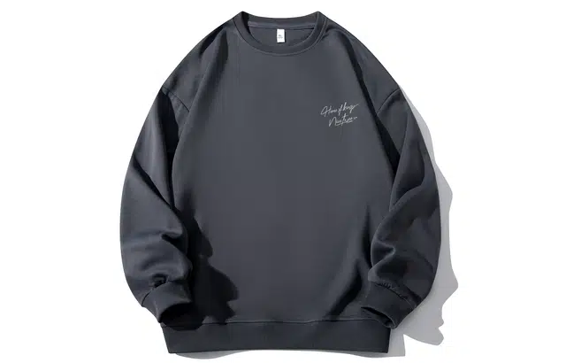 王者荣耀 设计感钻石形英文字母美式高街落肩款宽松舒适透气帅帅青少年无性别百搭时尚潮流圆领卫衣 标语款 男女同款