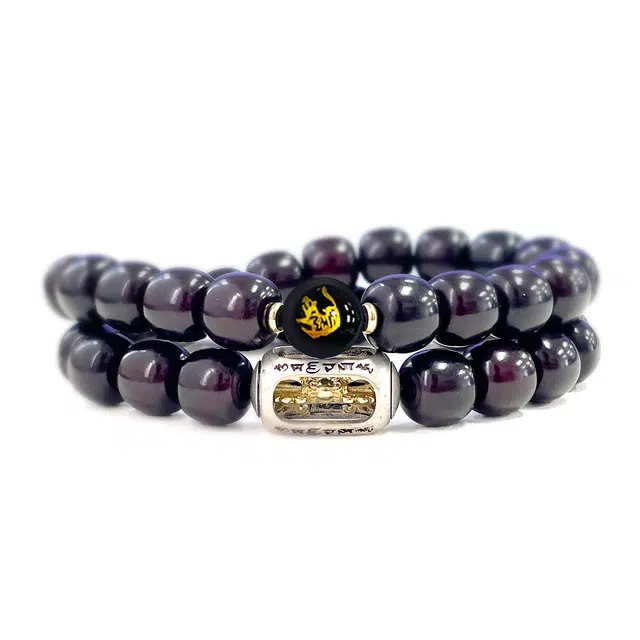 【虚空藏菩萨 |福禄吉祥】 京华录 六字真言转运珠 十二生肖守护神本命年转运珠 高油高密溏心老料文玩串珠 菩提根 手串 男女同款情侣款