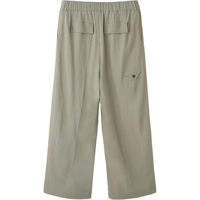 RECTO SS25 MENS CONTRAST BANDING WIDE PANTS