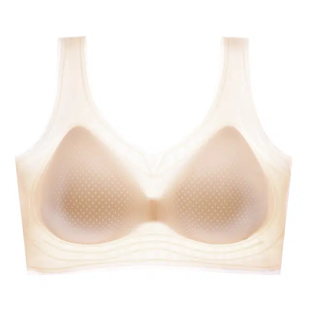 戴维诗 小胸聚拢软支撑无痕内衣女背心式美背运动罩大胸显小无钢圈文胸 女款