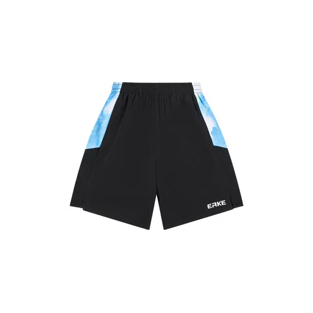 鸿星尔克儿童 舒适百搭简约字母五分短裤 青少年