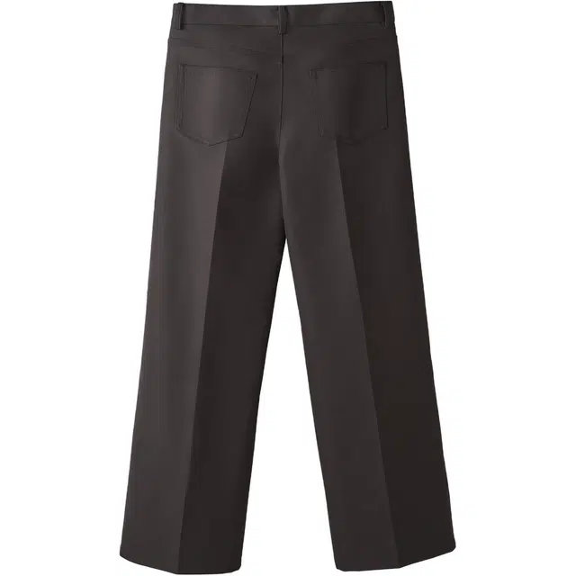 RECTO SS25 COTTON BLEND WIDE FLARED PANTS