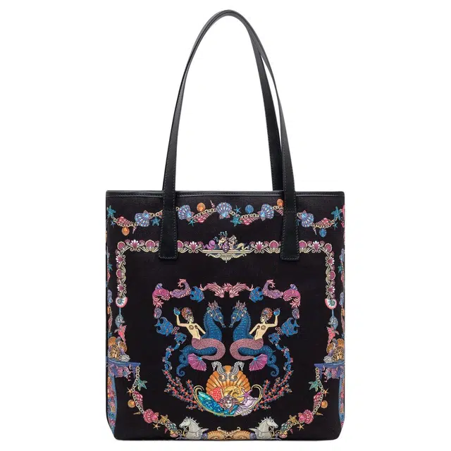 VERSACE Coral Theatre Tote