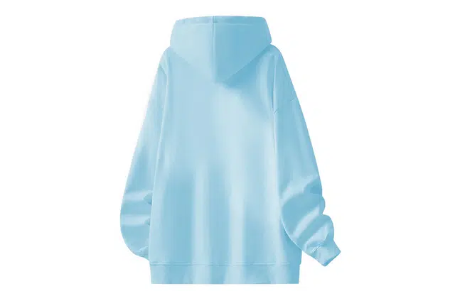 王者荣耀 美式高街手绘字母长袖落肩款百搭时尚潮牌青少年无性别宽松舒适透气连帽卫衣 鲁班七号款 男女同款