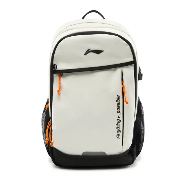 李宁儿童 运动生活系列 美观时尚简洁大方反光 聚酯纤维 双肩包 青少年