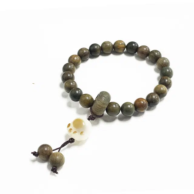 九隆古 萌趣猫爪招财纳福 新中式国潮诸事顺遂有钱花文玩盘玩佛珠转运珠恋爱周年纪念心动礼遇甜蜜 檀木 手串 男女同款情侣款