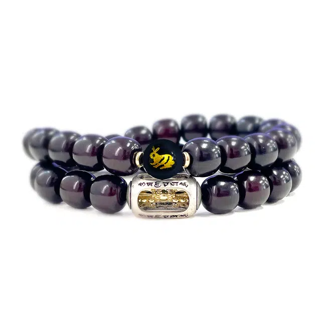 【文殊菩萨 | 功名富贵】 京华录 高油高密溏心老料十二生肖转运文玩佛珠链 国潮设计藏式民族风盘玩手饰 菩提根 手串 男女同款情侣款