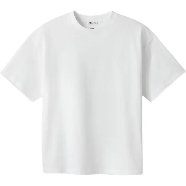 RECTO SS25 ROUND NECK COTTON T-SHIRT T