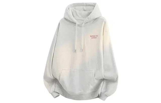 王者荣耀 美式复古创意字母落肩款长袖宽松舒适透气青少年无性别百搭时尚连帽卫衣 标语款 男女同款