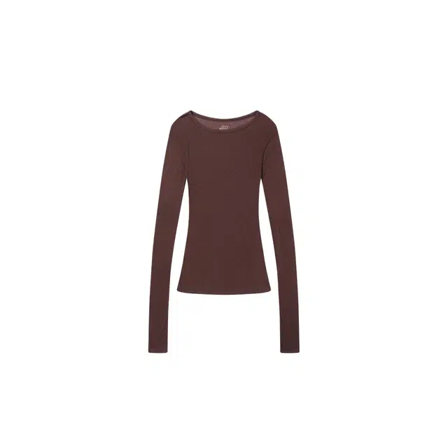 SCULPTOR My Go To Tencel Tee Mauve Brown T