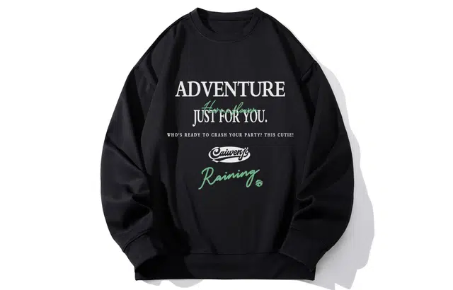 王者荣耀 字母高街宽松卫衣 男女同款