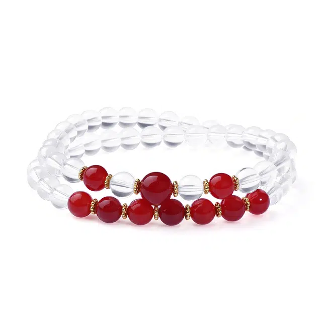 老庙 太阳花新中式时尚设计精致简约显白气质百搭#好运天然 白水晶 手串 男女同款情侣款