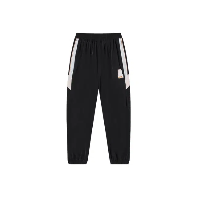 青少年 鸿星尔克儿童针织运动裤 舒适百搭简约时尚