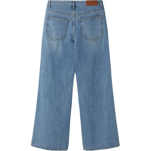 RECTO SS25 LOOSE FIT FLARED WIDE DENIM PANTS