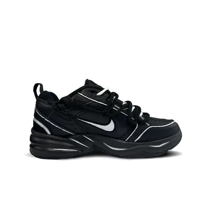 Nike Air Monarch 4 Black Silver
