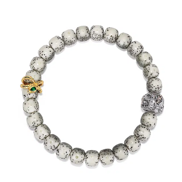 钰澜文玩 【灵蛇盘踞】 星月菩提 手串 男女同款情侣款