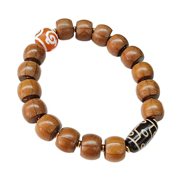 仙友 新中式国风 高级小众文玩 招财纳福 六道木 手串 男女同款情侣款