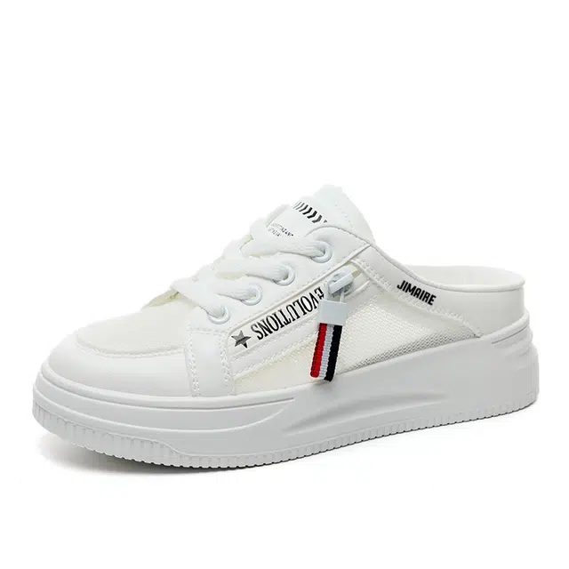 金迈王 简约百搭 舒适日常 防臭包头拖鞋 女款