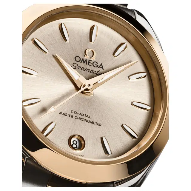OMEGA AQUA TERRA 150 150 30mm Moonshine 18K