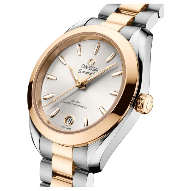 OMEGA AQUA TERRA 150 150 30mm Moonshine 18K