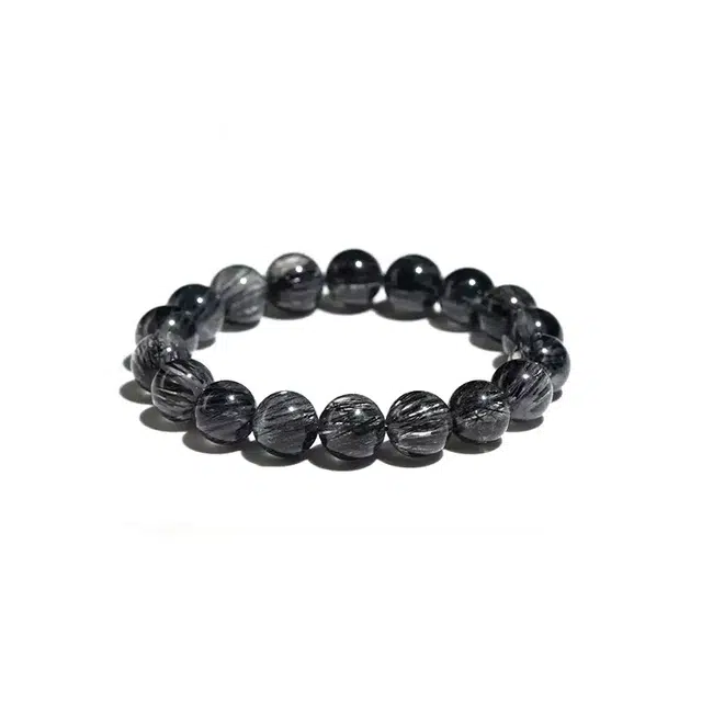 【玄絮】 眰恦 收藏级别 满发顺发 浓密单圈 珠串高级感 轻奢风格 小众 #好运天然 钛晶 手串 男女同款情侣款