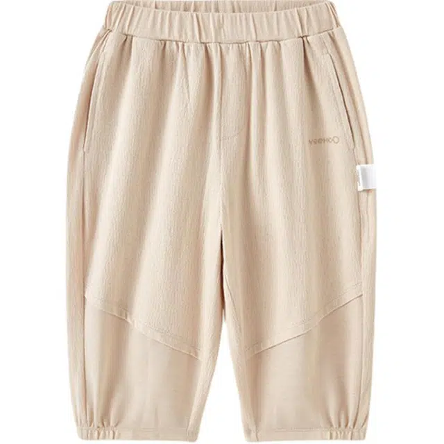 英氏长裤 休闲百搭七分针织宽松 婴幼童