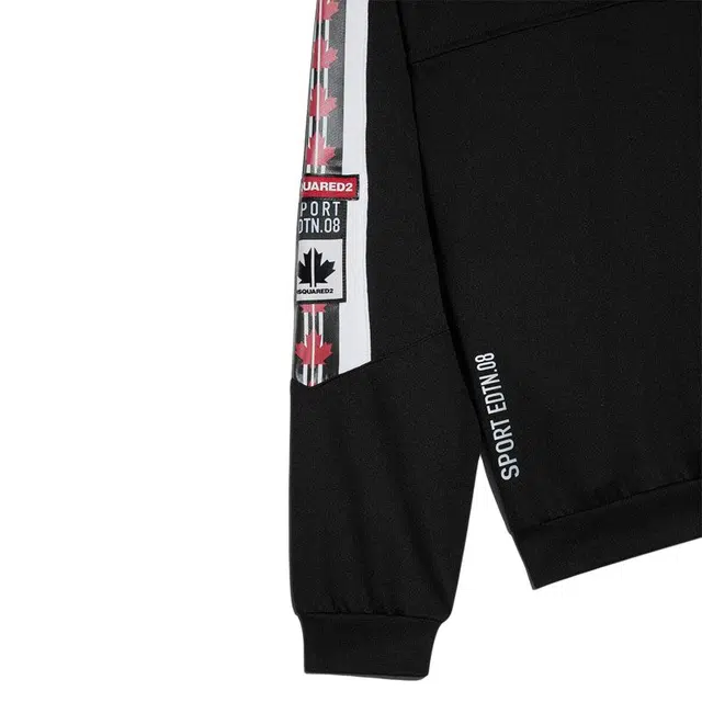 DSQUARED 2 Junior Sport Edtn.08 Zip Sweatshirt Logo