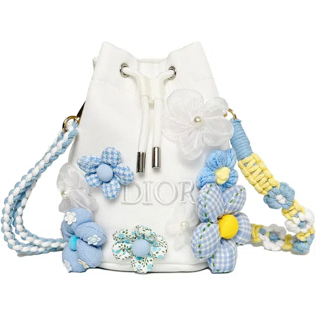 DIOR Custom Makeup Bag Old Blue Mood