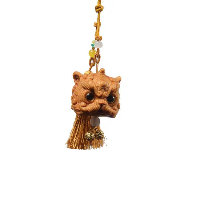 灵晔 中式国潮文艺风复合风轻奢高级感随手盘玩文玩居家办公茶宠平安喜乐诸事顺遂财源滚滚车载 崖柏 木作 男女同款情侣款