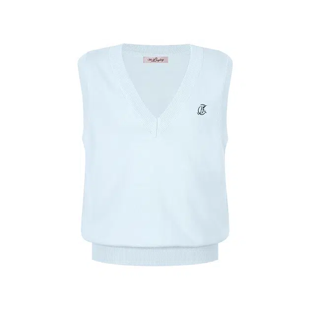 花铃太太 学院风毛衣针织穿搭薄款马甲 女款