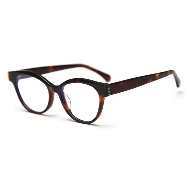 山一丸 个性手工复古潮气质 板材镜架 猫眼 光学镜 男女同款情侣款