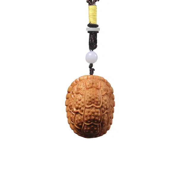 灵晔 富甲天下 中式国潮小众百搭 招财纳福 崖柏 把件 男女同款情侣款