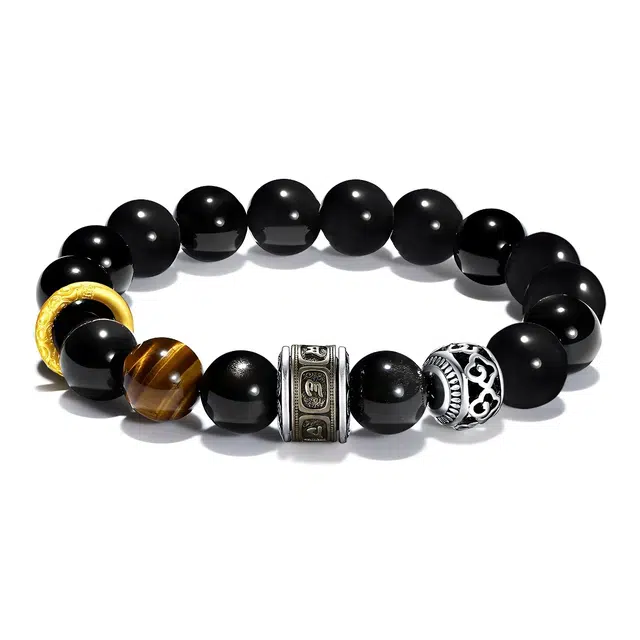 【龙虎山天师符】 周帝王 六字真言时来运转新中式国潮飞黄腾达虎眼石转运珠国风新中式旺运接财事业高升#好运 黑檀 手串 男女同款情侣款