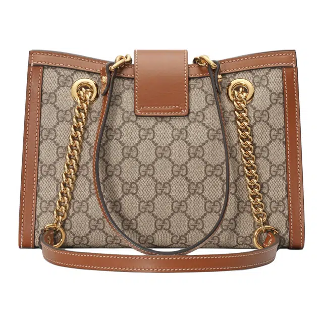 GUCCI Padlock Logo Tote