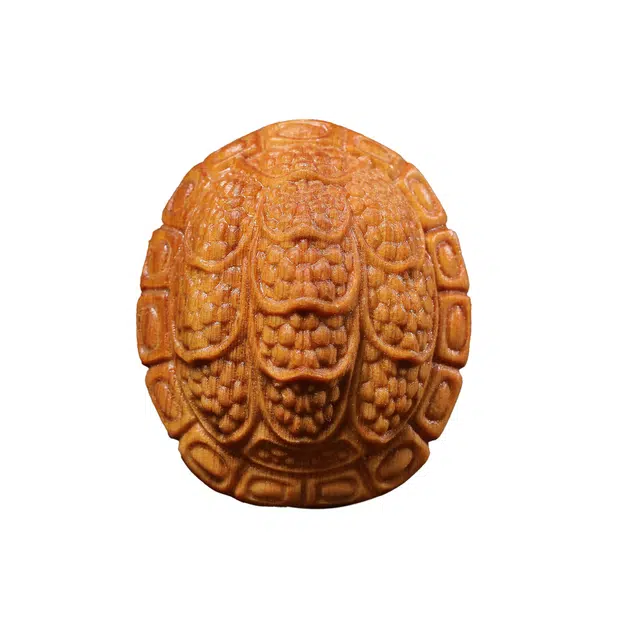 素于 国潮潮玩创意雕刻工艺品吉祥物吉祥如意财源广进财运亨通随身附带把玩挂件#好运 崖柏 木作 男女同款情侣款