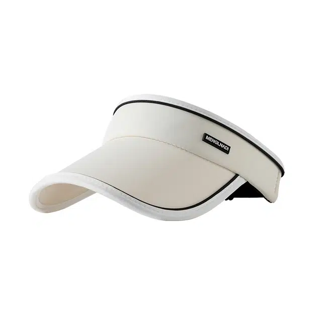 南极人 夏季空顶鸭舌帽子户外骑车跑步运动高尔夫网球防紫外线遮阳帽大帽檐遮脸显脸小太阳帽透气 轻薄 防晒帽 女款