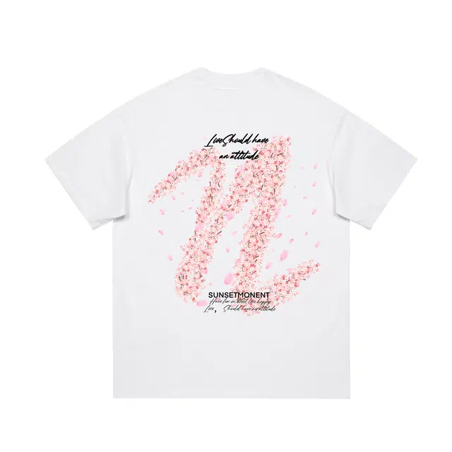 SUNSETMONENT N Logo Basketball Tee